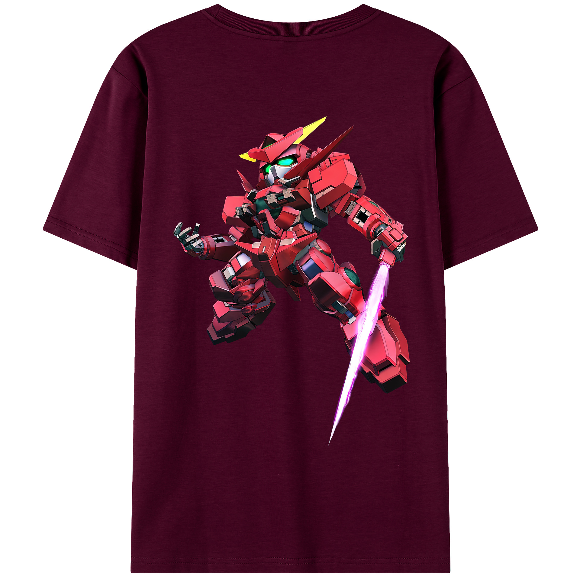 （画像用） 機動戦士ガンダム Mobile Suit Gundam レディース半袖Tシャツ(バックプリント)